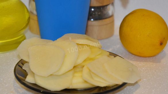 ШАГ 3. рыба в фольге с картошкой