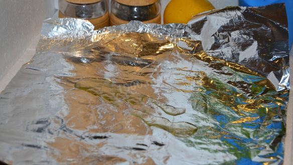 ШАГ 4. рыба в фольге с картошкой