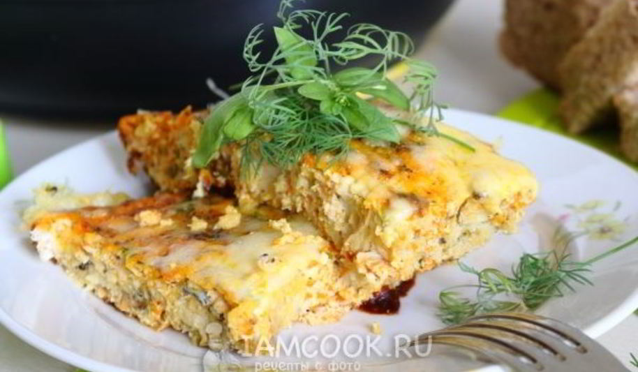 Рецепт рыба в омлете в духовке