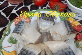 Рыба в соусе киндзмари по кутаисски