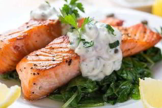 Рыба в соусе тар-тар