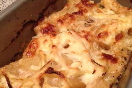 Рыба запеченная с сыром