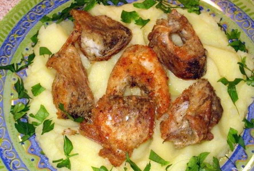 Рыба, жаренная в муке