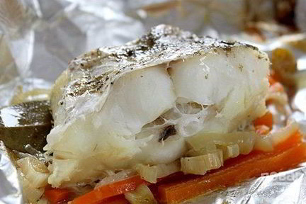 Сайда в фольге в духовке