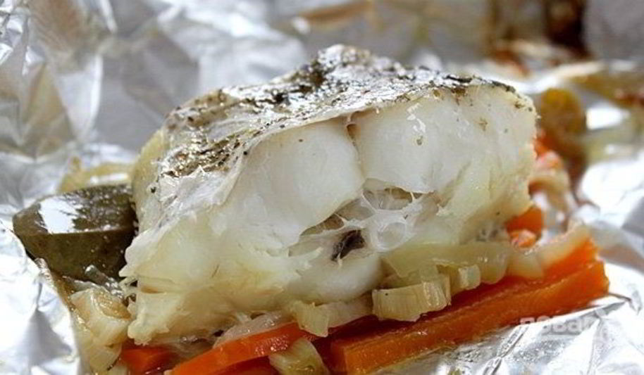 Рецепт сайда в фольге в духовке