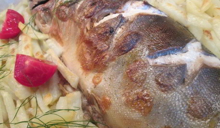 Рецепт семга под пряным маслом