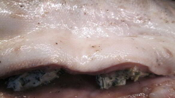 ШАГ 4. семга под пряным маслом