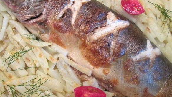 ШАГ 8. семга под пряным маслом