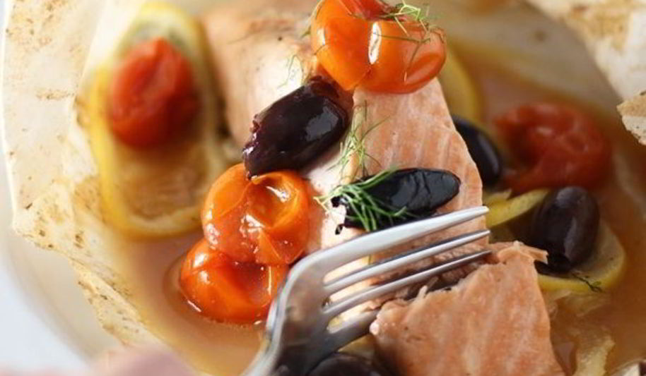 Рецепт семга с фенхелем и лимоном