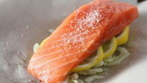 ШАГ 2. семга с фенхелем и лимоном