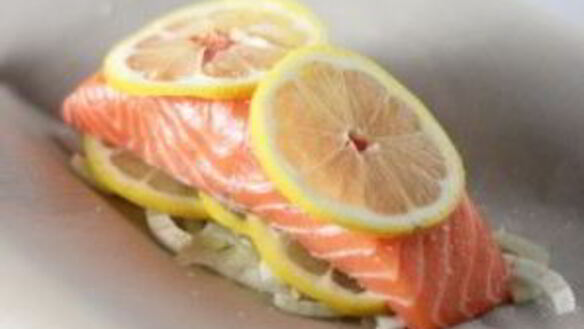 ШАГ 3. семга с фенхелем и лимоном