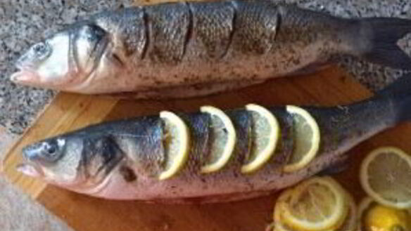 ШАГ 2. сибас запеченный