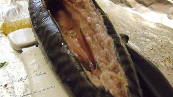 ШАГ 35. скумбрия со сливочным сыром