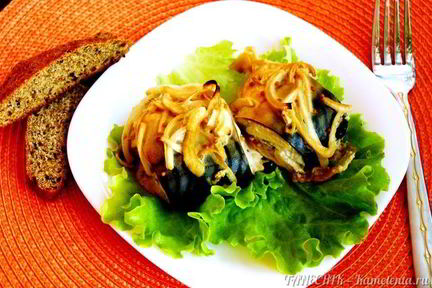 Скумбрия в горчичном соусе