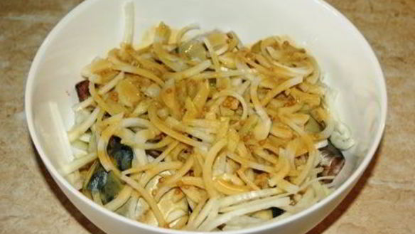 ШАГ 5. скумбрия в горчичном соусе