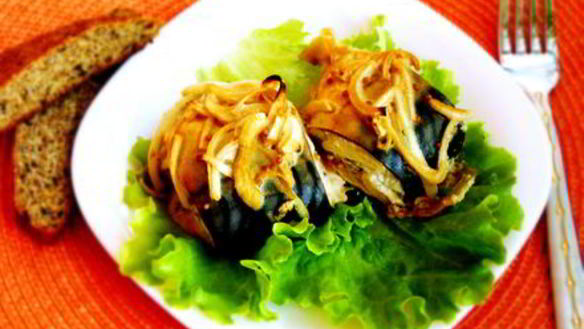 ШАГ 9. скумбрия в горчичном соусе