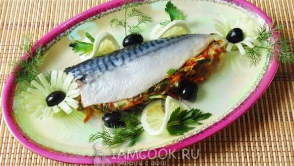 ШАГ 13. скумбрия запеченная с овощами в фольге