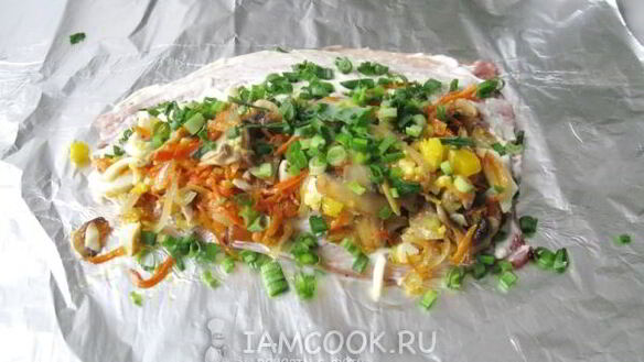 ШАГ 9. скумбрия запеченная с овощами в фольге