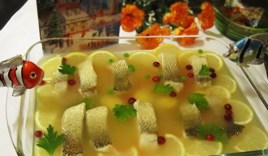 Рецепт судак заливной