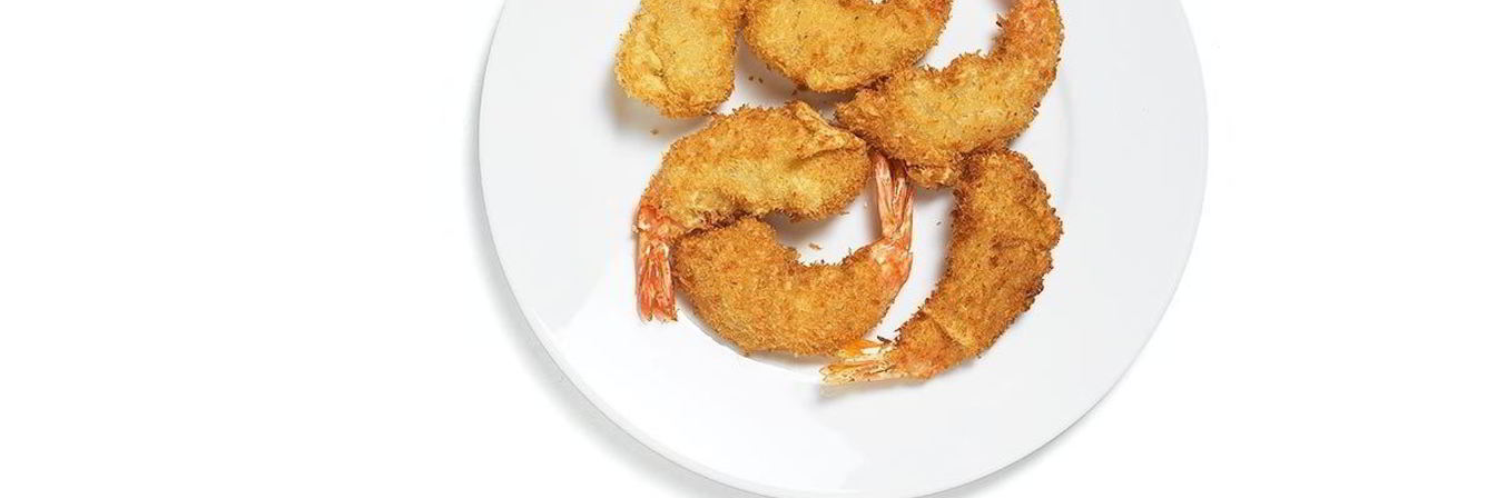 Тигровые креветки в панировке панко