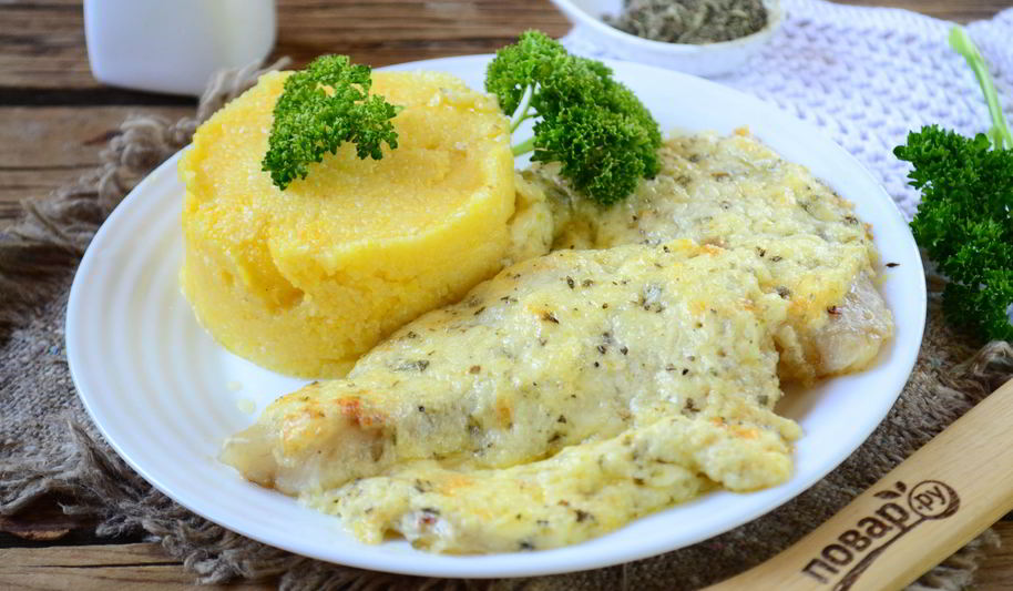 Рецепт тилапия в кляре с пармезаном