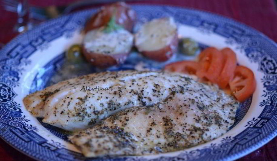 Рецепт тилапия в цитрусовом масле