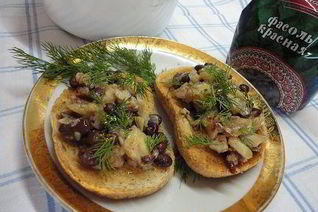 Треска с фасолью