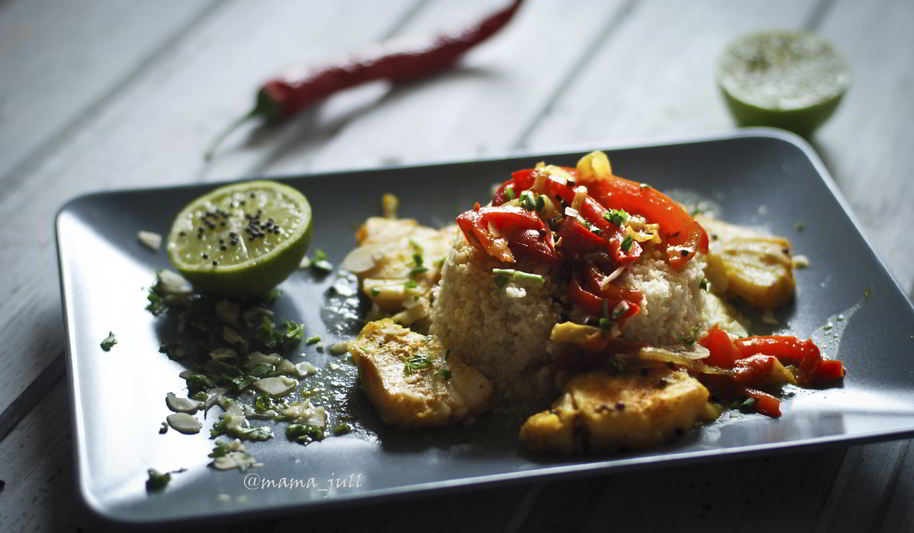 Рецепт трески с кускусом по-мароккансков