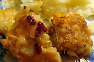 Тушеная рыба с барбарисом