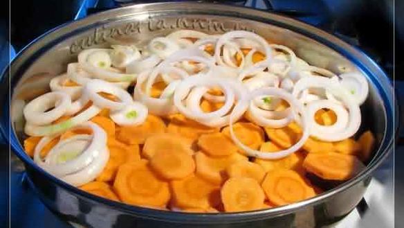 ШАГ 11. тушеная рыба с овощами