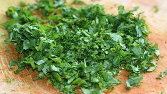 ШАГ 4. запеченая скумбрия в соусе чимичурри