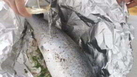 ШАГ 2. запеченная горбуша в фольге