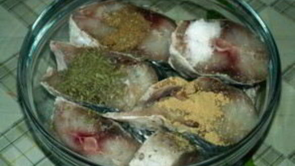 ШАГ 2. запеченная рыба в сметане