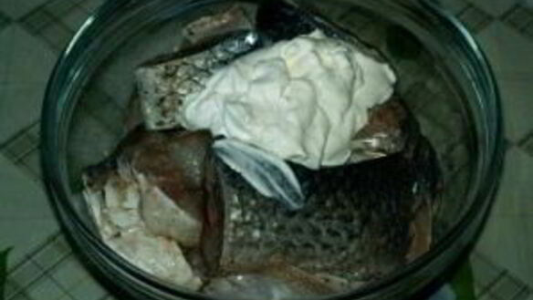 ШАГ 3. запеченная рыба в сметане