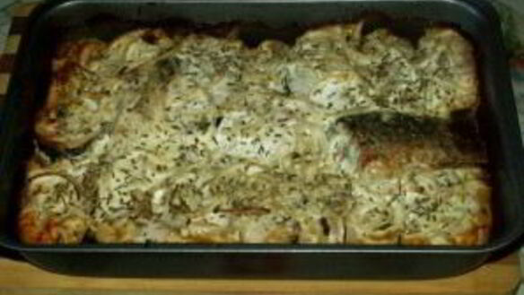 ШАГ 7. запеченная рыба в сметане