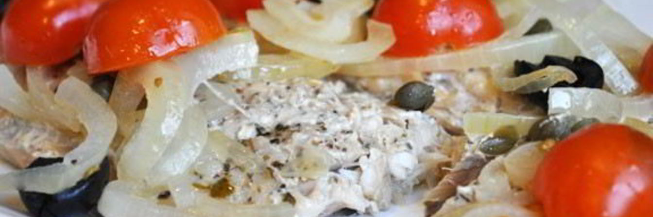 Запеченная скумбрия в фольге