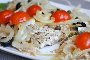 Запеченная скумбрия в фольге