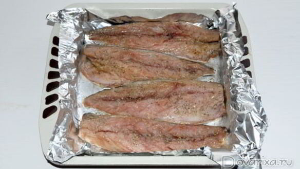 ШАГ 2. запеченная скумбрия в фольге