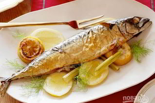 Запеченная скумбрия