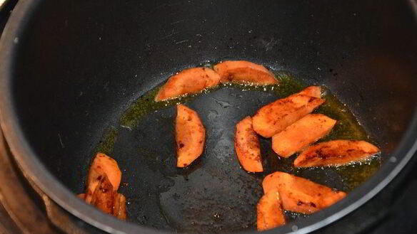 ШАГ 4. жареная рыба со сливочным булгуром