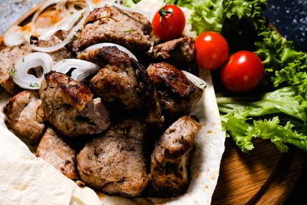 Быстрый шашлык из свинины