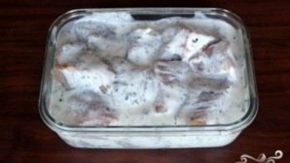 ШАГ 2. диетический шашлык из индейки