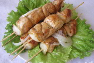 Диетический шашлык