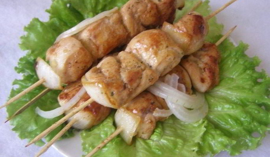 Рецепт диетический шашлык