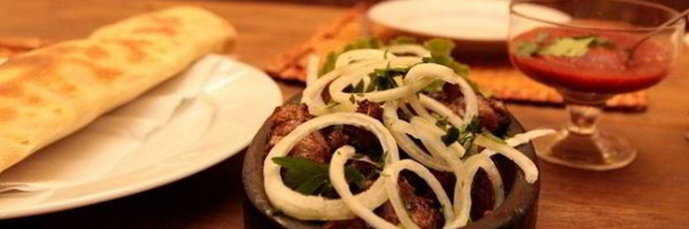 Грузинский шашлык из свинины