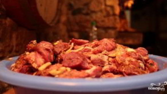 ШАГ 4. грузинский шашлык из свинины