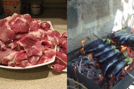 Грузинский шашлык