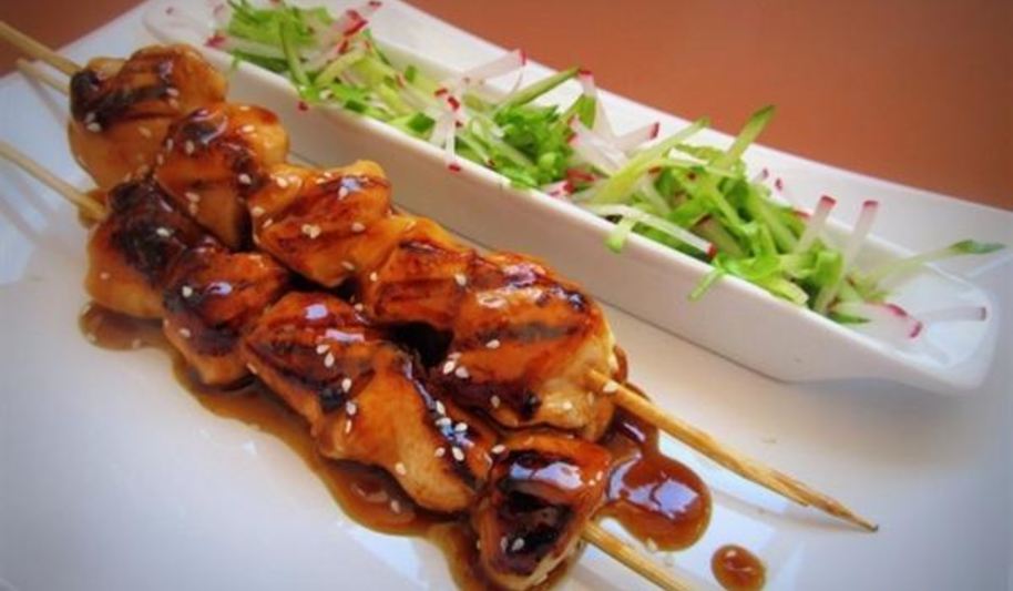 Рецепт куриный шашлычок якитори