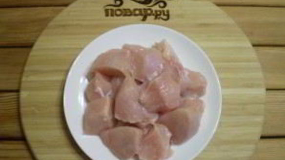 ШАГ 5. куриные шашлычки на шпажках в духовке для детей