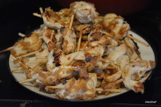 Куриные шашлычки Satay